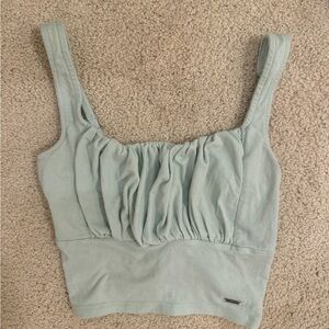 Mint Green Women's Hollister Tank Top